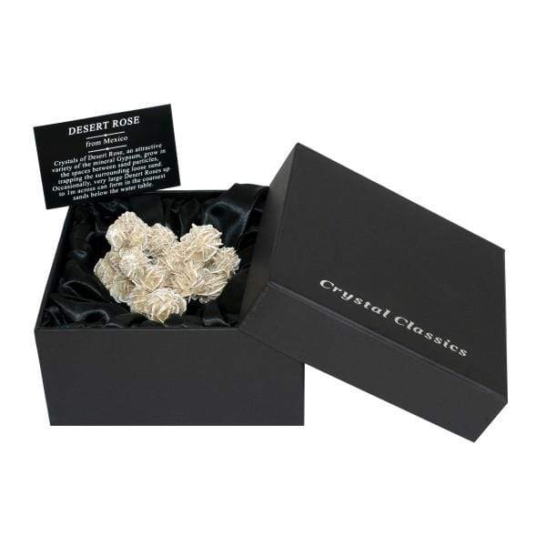 Crystal Classics Boxed Mineral Medium Desert Rose In Gift Box BXM12