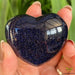 Crystal Classics Crystal Heart Goldstone Crystal Blue Heart HM21