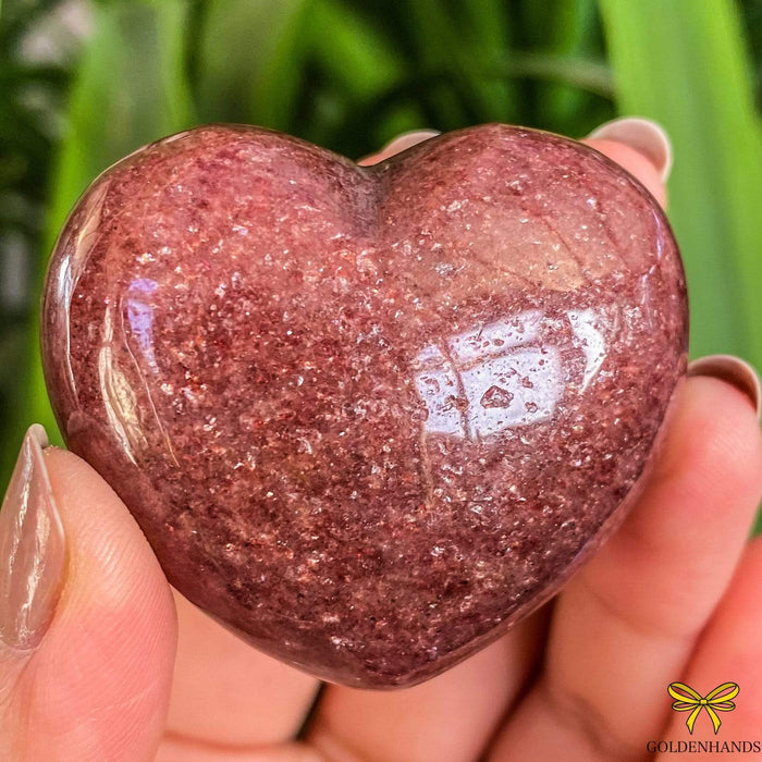 Crystal Classics Crystal Heart Mica Red Crystal Heart HM72