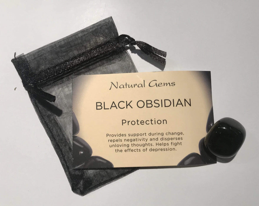 Crystal Classics Gemstone Black Obsidian Gemstone GS4