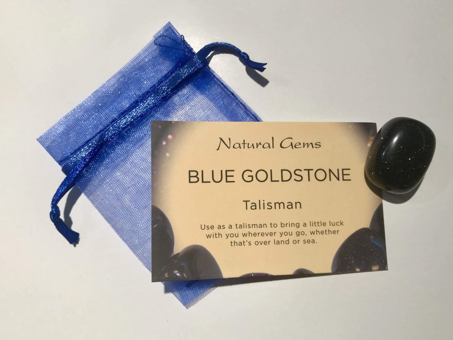 Crystal Classics Gemstone Blue Goldstone Gemstone GS7