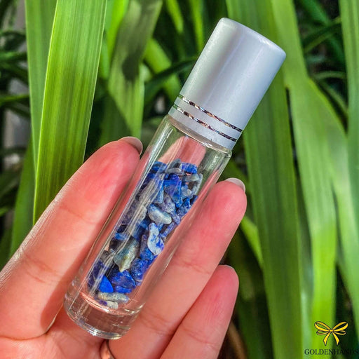 Crystal Magick Oil Roller Lapis Lazuli Essential Oil Roller 42EOR-5