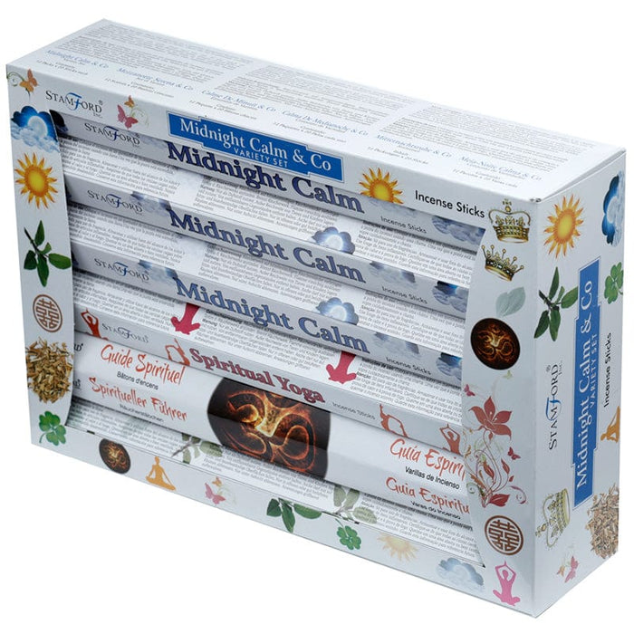Crystal Magick Wholesale Midnight Calm And Co Incense Gift Set 37333