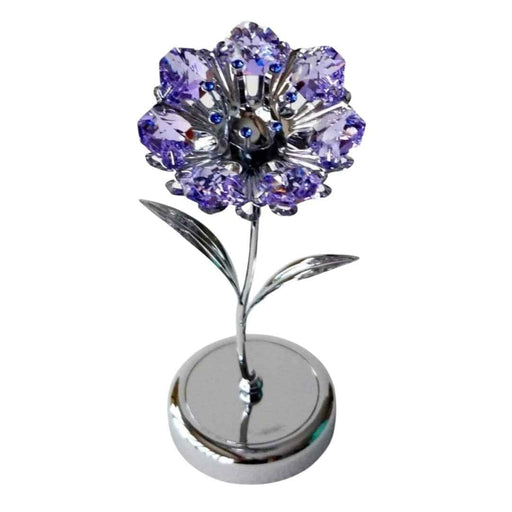 Crystal World CRYSTOCRAFT™ Purple Sunflower U240