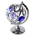 Crystal World CRYSTOCRAFT™ Spinning Globe U062