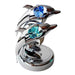 Crystal World CRYSTOCRAFT™ Twin Dolphins U211