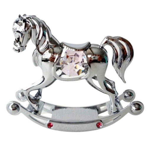 Crystal World Rocking Horse Pink U134P