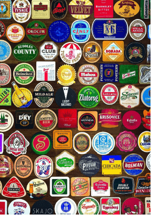 David Westnedge Jigsaw Puzzle Beer Mats Jigsaw Puzzle P551741