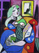 David Westnedge Jigsaw Puzzle Picasso - Woman With Book Jigsaw Puzzle P534140