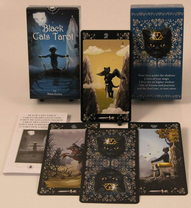David Westnedge Tarot Cards Black Cats Oracle and Tarot Cards DW2292