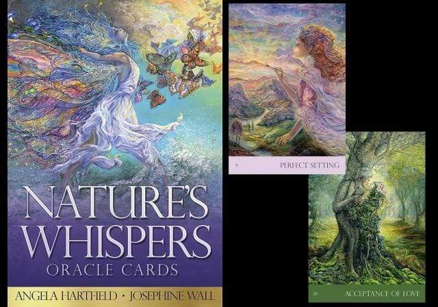 David Westnedge Tarot Cards Nature's Whispers Oracle and Tarot Cards 2829DE