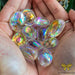 Dolphin Minerals Gemstone Angel Aura Quartz Gemstone