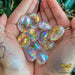 Dolphin Minerals Gemstone Angel Aura Quartz Gemstone