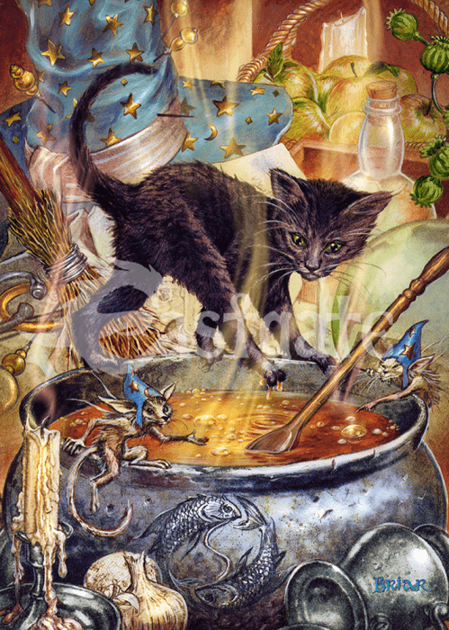 Eastgate Greeting Card Cauldron Capers Card ART50