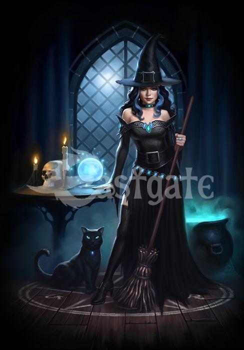 Eastgate Greeting Card Witches Lair Card JR03