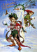 Eastgate Yule Card Snow Sprites Card BY18