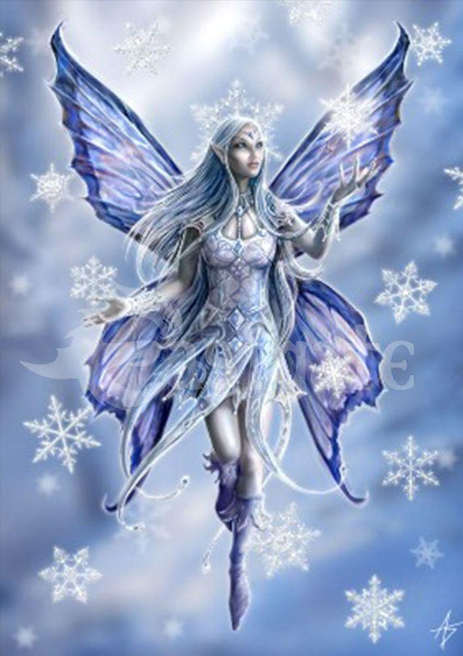 Eastgate Yule Card Snowflake Fairy Card AN10