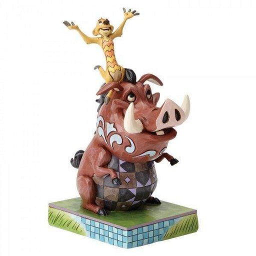 Enesco Disney Figurine Carefree Cohorts - Timon and Pumbaa Figurine 4054281
