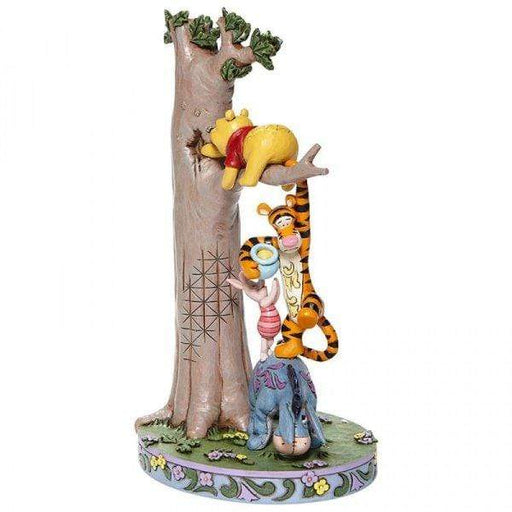 Enesco Disney Figurine Hundred Acre Caper - Tree with Pooh and Friends Figurine 6008072