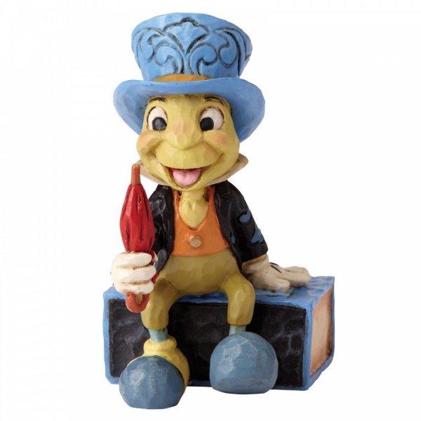Enesco Disney Figurine Jiminy Cricket on Match Box - Mini Figurine From Pinocchio 4054286