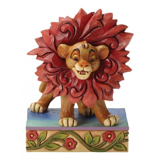 Enesco Disney Figurine Just Can't Wait To Be King - Simba Disney Figurine From The Lion King 4032861