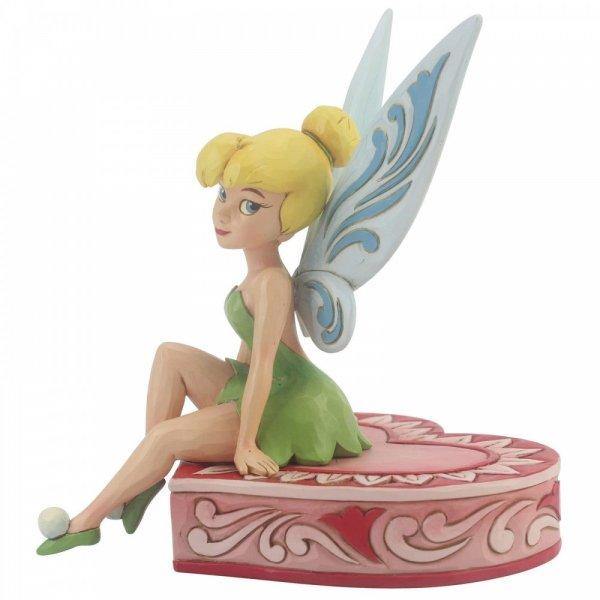 Enesco Disney Figurine Love Seat - Tinker Bell on Heart Disney Figurine From Peter Pan 6005966