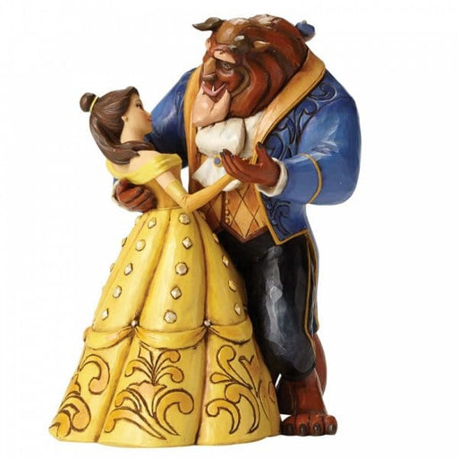 Enesco Disney Figurine Moonlight Waltz. Beauty and The Beast Figurine. 4049619