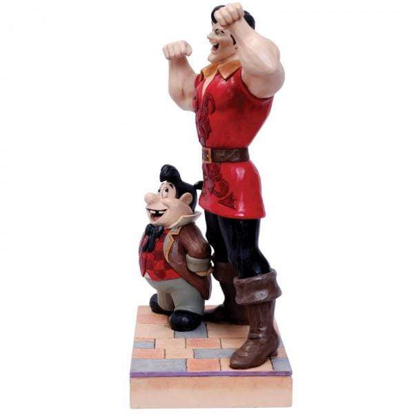 Enesco Disney Figurine Muscle-Bound Menace - Gaston and Lefou Disney Figurine From Beauty And The Beast 6005969