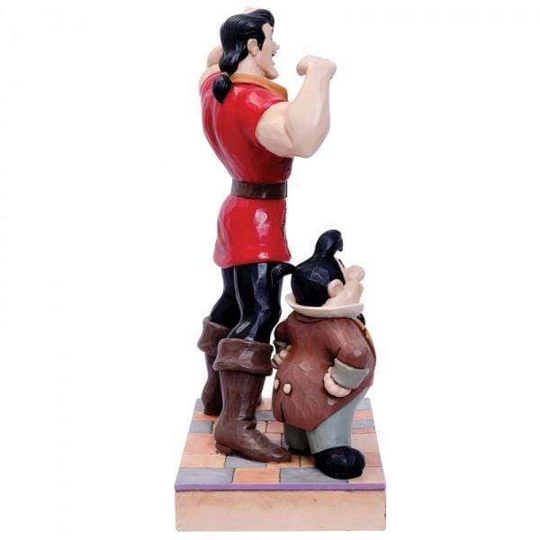 Enesco Disney Figurine Muscle-Bound Menace - Gaston and Lefou Disney Figurine From Beauty And The Beast 6005969