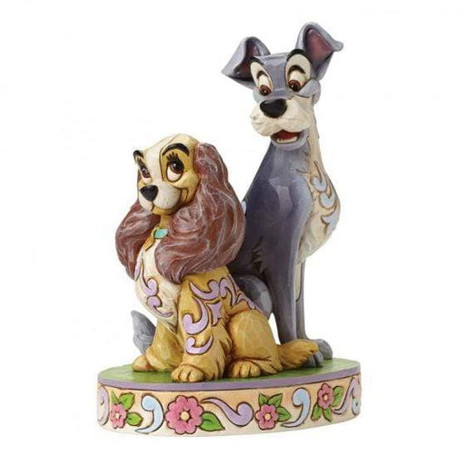 Enesco Disney Figurine Opposites Attract - Lady and The Tramp 60th Anniversary Disney Figurine From Lady And The Tramp 4046040