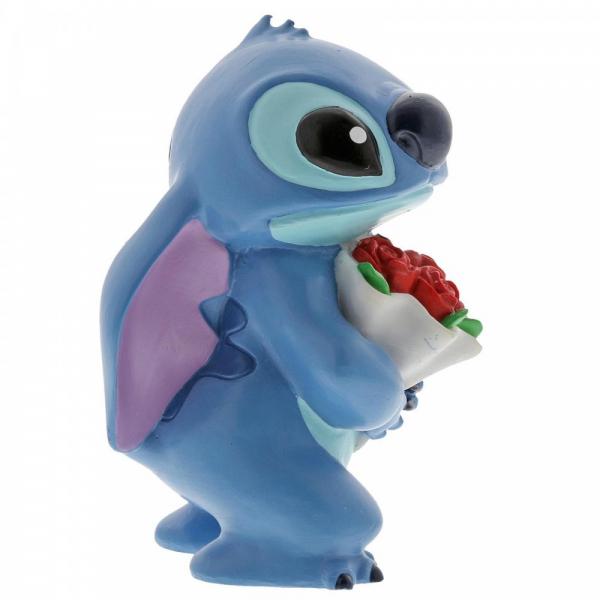 Enesco Disney Figurine Stitch Flowers - Disney Figurine From Lilo And Stitch 6002186