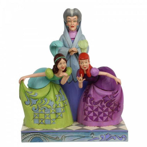 Enesco Disney Figurine The Terrible Tremaines - Lady Tremaine, Anastasia and Drizell Disney Figurine From Cinderella 6007056
