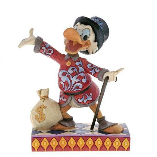Enesco Disney Figurine Treasure Seeking Tycoon - Scrooge Disney Figurine From Mickey's Once Upon a Christmas 6001285