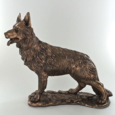 Fiesta Bronze Figurine GERMAN SHEPHERD 7719