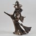 Fiesta Bronze Figurine Witch Riding A Broom 01627