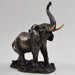 Fiesta Ornament Elephant On Base With Trunk In The Air 33802