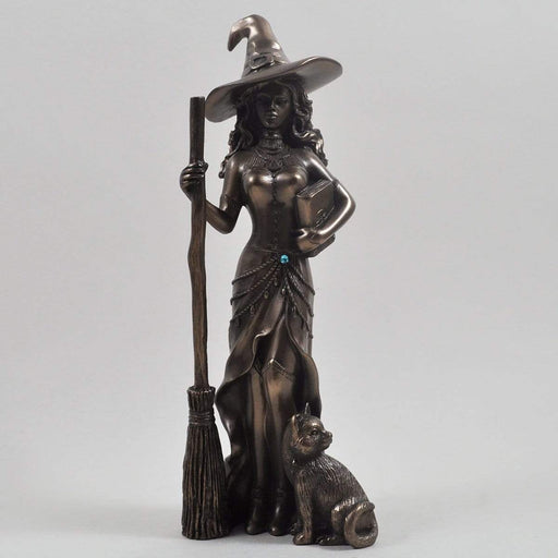 Fiesta Ornament Witch with Black Cat Familiar 01630