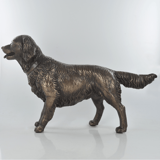 Fiesta P/Bronze RETRIEVER, COLD CAST BRONZE SCULPTURE BY BEAUCHAMP BRONZE 1080