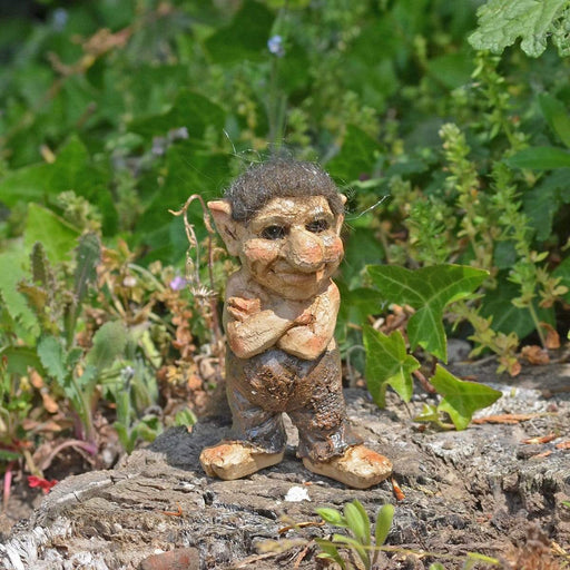 Fiesta Troll Figurine Crossed Arms Troll Garden Ornament 80003