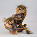 Fiesta Troll Figurine In a Rocking Chair with Child Troll Garden Ornament 80013