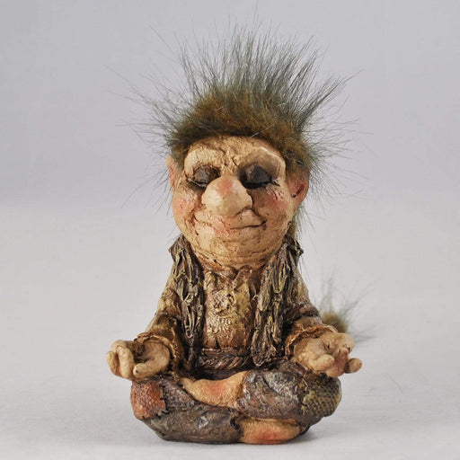 Fiesta Troll Figurine Meditating Troll Garden Ornament 80006
