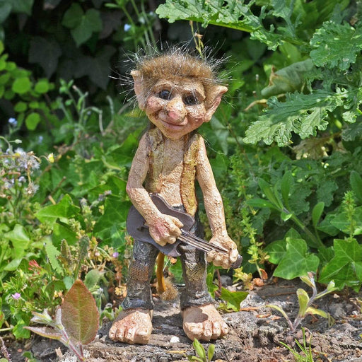 Fiesta Troll Figurine Playing Guitar Troll Garden Ornament 80012