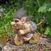 Fiesta Troll Figurine Riding a Motorcycle Troll Garden Ornament 80005