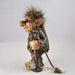 Fiesta Troll Figurine With a Walking Stick Troll Garden Ornament 80007