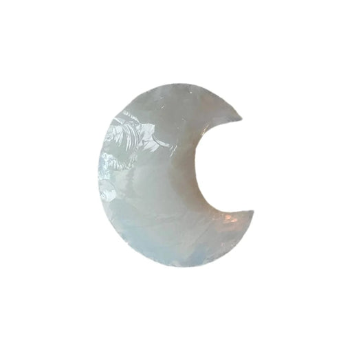 GLOBAL 1ST Gemstone Crescent Moon Crystal 3x2cm Opalite VN-4421-CRST-3CM-OPT
