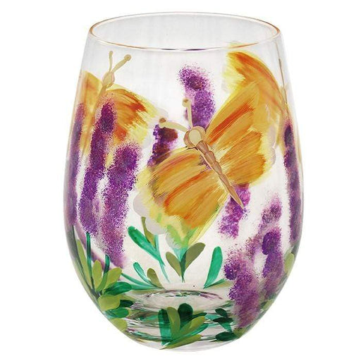 GOLDENHANDS Butterfly Tumbler Stemless Glass LP47363