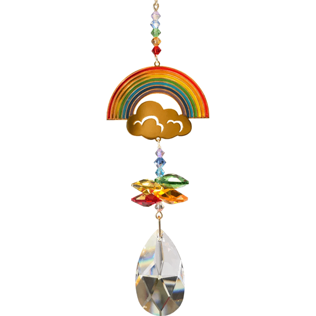 GOLDENHANDS Coloured crystal fantasy rainbow. Limited edition