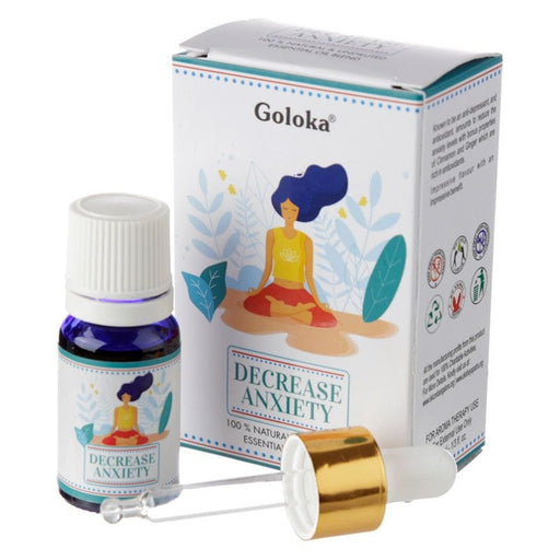 GOLDENHANDS Goloka Blend Natural Essential Oil Decrease Anxiety