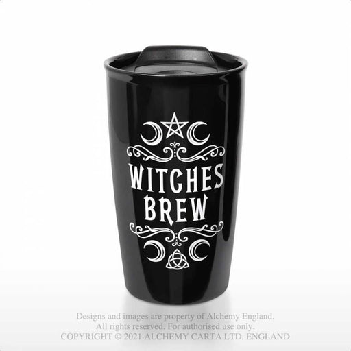 GOLDENHANDS Mug Witches Brew: Double Walled Travel Mug By Alchemy MRDWM1