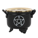 Something Different Wholesale Resin Incense Burner Pentagram Cauldron Resin Incense Burner RB_08674
